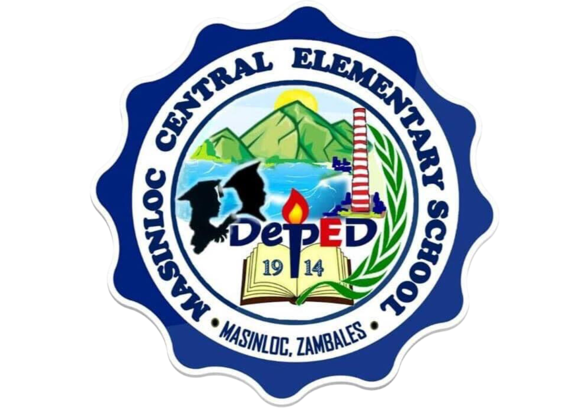 Masinloc Central Elementary School Official Logo